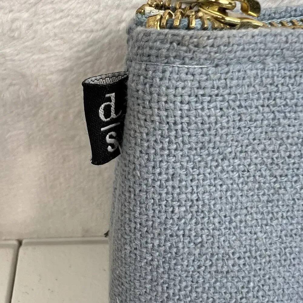 Danica Studio Frida Sweet Bees‎ Bee Floral Embroidery Small Cosmetic Pouch Bag